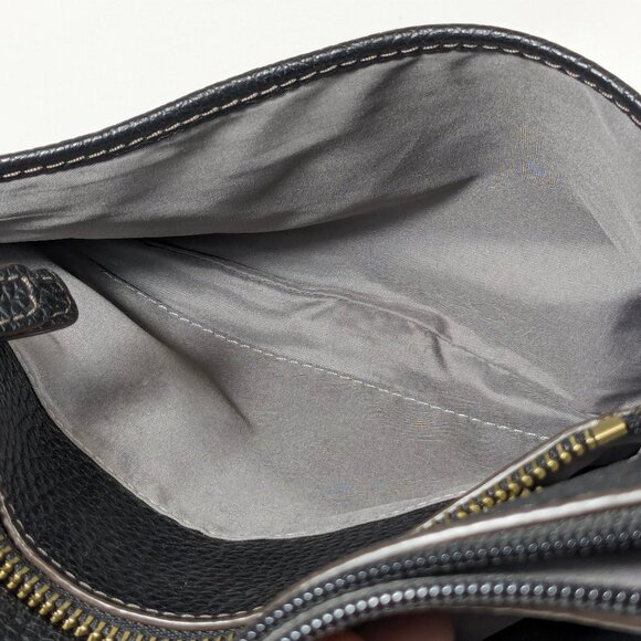 Fossil Genuine Leather Crossbody Hobo Pebbled Leather Nice Soft Marissa Tessa - Picture 9 of 11